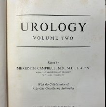 Urology, 1st ed, Vols II and III